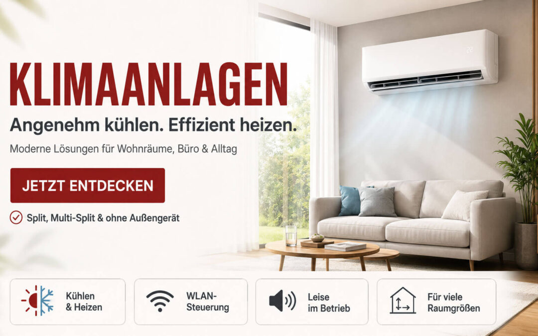Klimaanlage kaufen, bevor der Sommer den Raum übernimmt